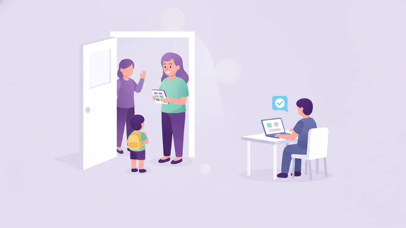 Notifications d'arrivée et de départ en crèche : mettre les présences dans la poche des parents